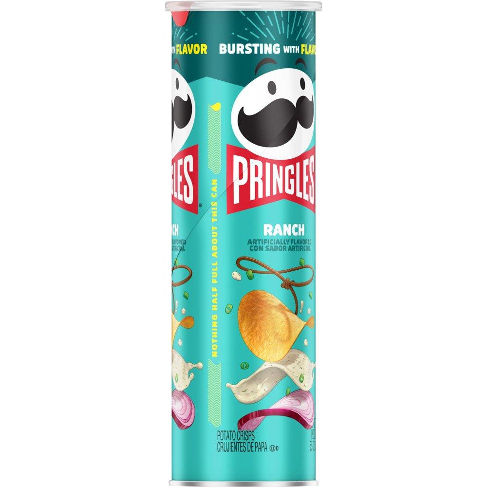 Pringles Ranch Potato Crisps Chips, 5.5 Oz