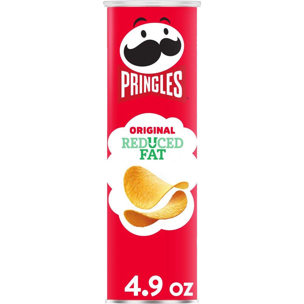 Pringles Reduced Fat Original Potato Crisps Chips, 4.9 Oz