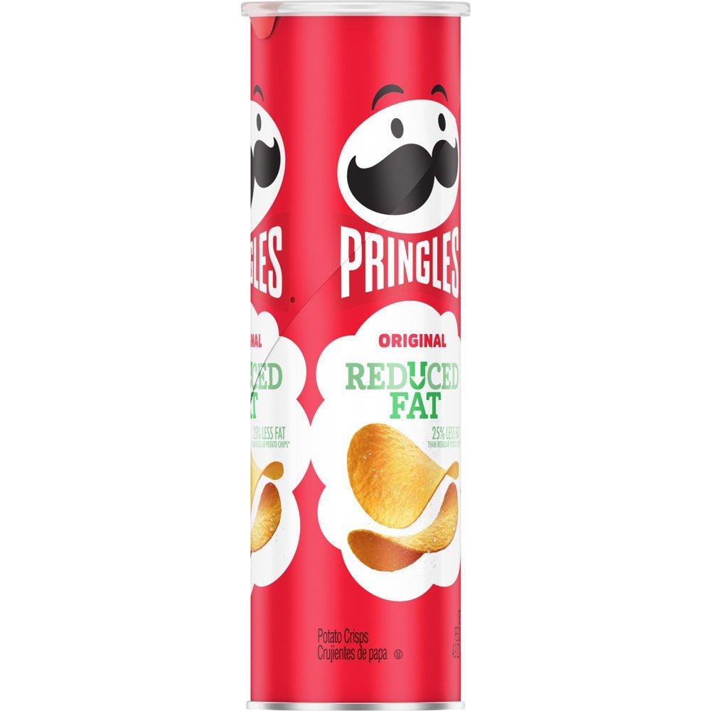 Pringles Reduced Fat Original Potato Crisps Chips, 4.9 Oz