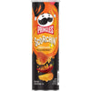 Pringles Scorchin' Cheddar Potato Crisps Chips, 5.5 Oz