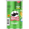 Pringles Sour Cream and Onion Potato Crisps Chips, 2.5 Oz