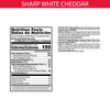 Pringles Wavy Sharp White Cheddar Potato Crisps Chips, 4.8 Oz