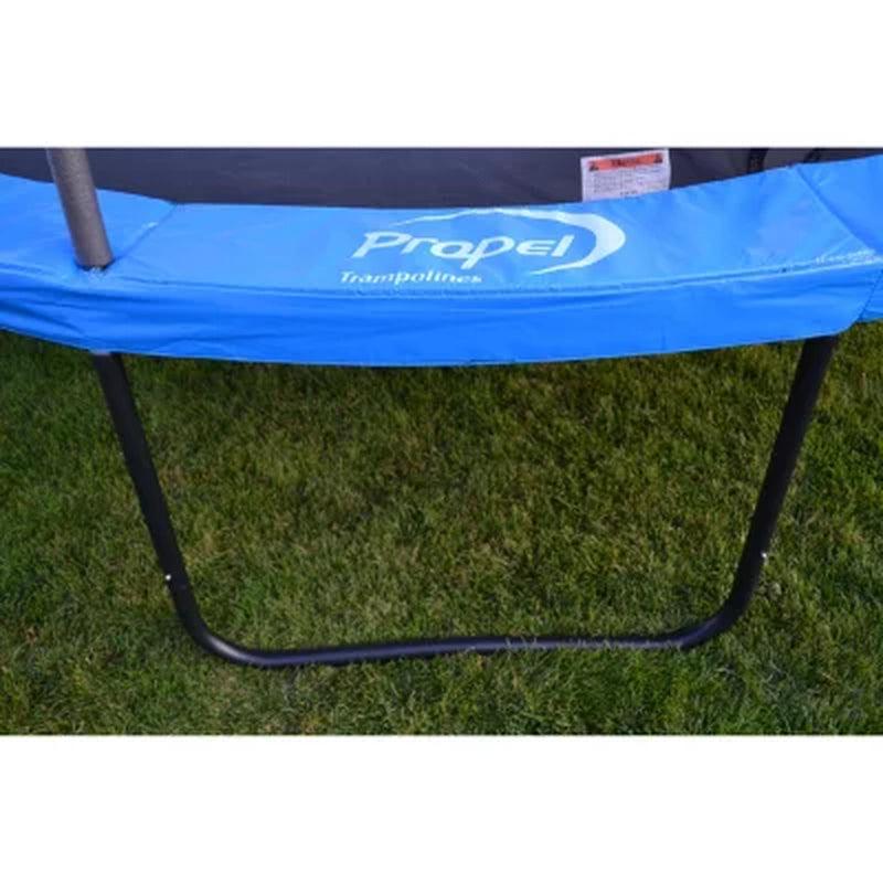 Propel 14' Heavy-Duty Pro Trampoline with Basketball Hoop