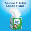 Puffs plus Lotion 2-Ply Facial Tissues, Cube Boxes (72 Tissues/Box, 12 Boxes)