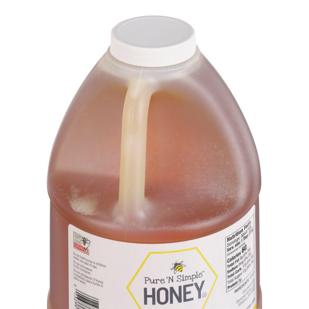 Pure 'N Simple 100% Pure Honey, 80 Oz Plastic Bottle