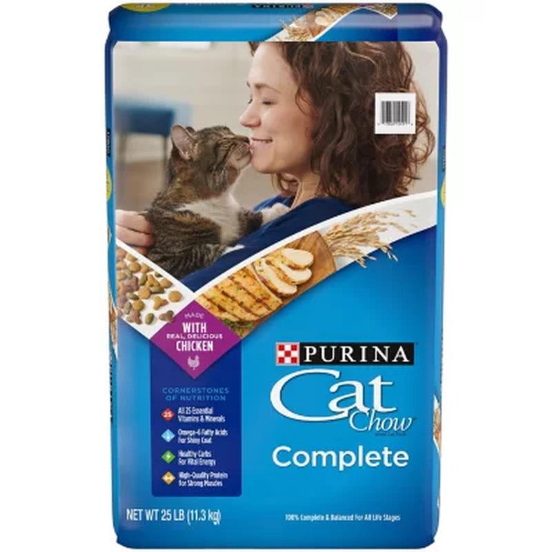 Purina Cat Chow Complete Dry Cat Food (25 Lbs.)