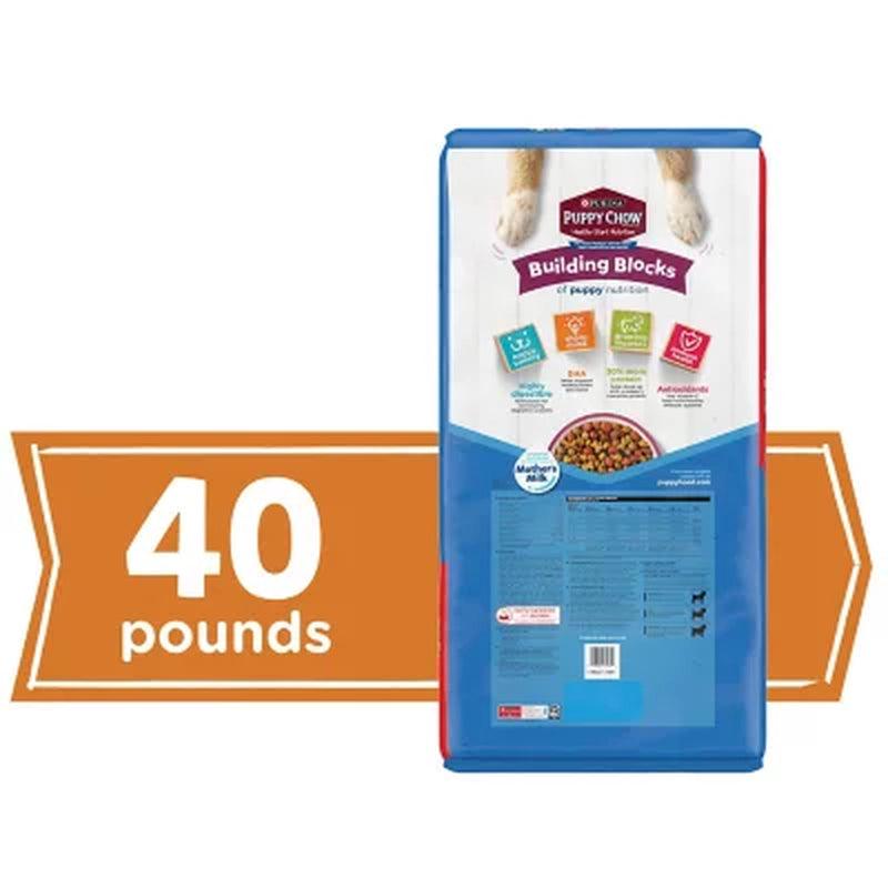 Purina Puppy Chow Tender & Crunchy Dry Dog Food (40 Lbs.)