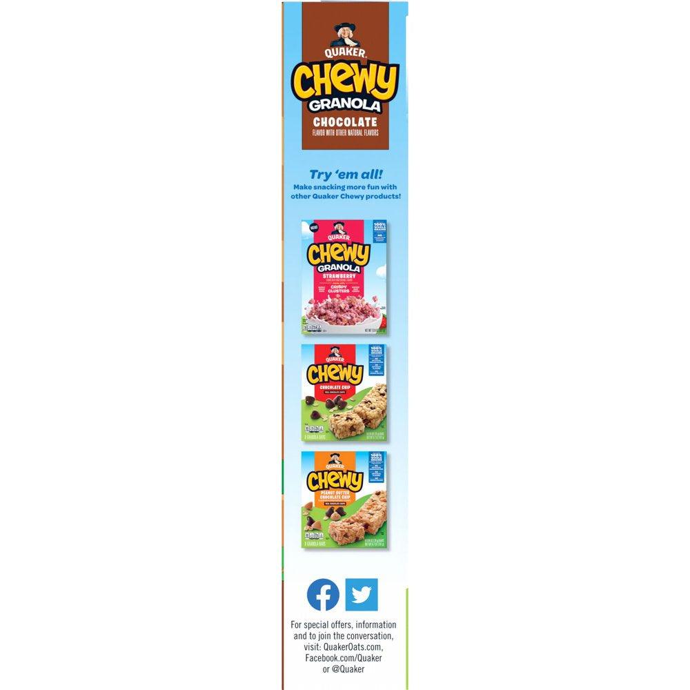 Quaker Chewy Granola, Chocolate, 12.6 Oz