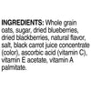 Quaker Instant Oatmeal, Fruit Fusion Blueberry Blackberry, 8.4 Oz, 6 Packets