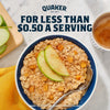 Quaker Instant Oatmeal, Regular, 9.8 Oz, 10 Packets