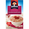 Quaker Instant Oatmeal, Strawberries & Cream, 10 Packets