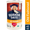 Quaker, Old Fashioned Oatmeal, Whole Grain, 42 Oz