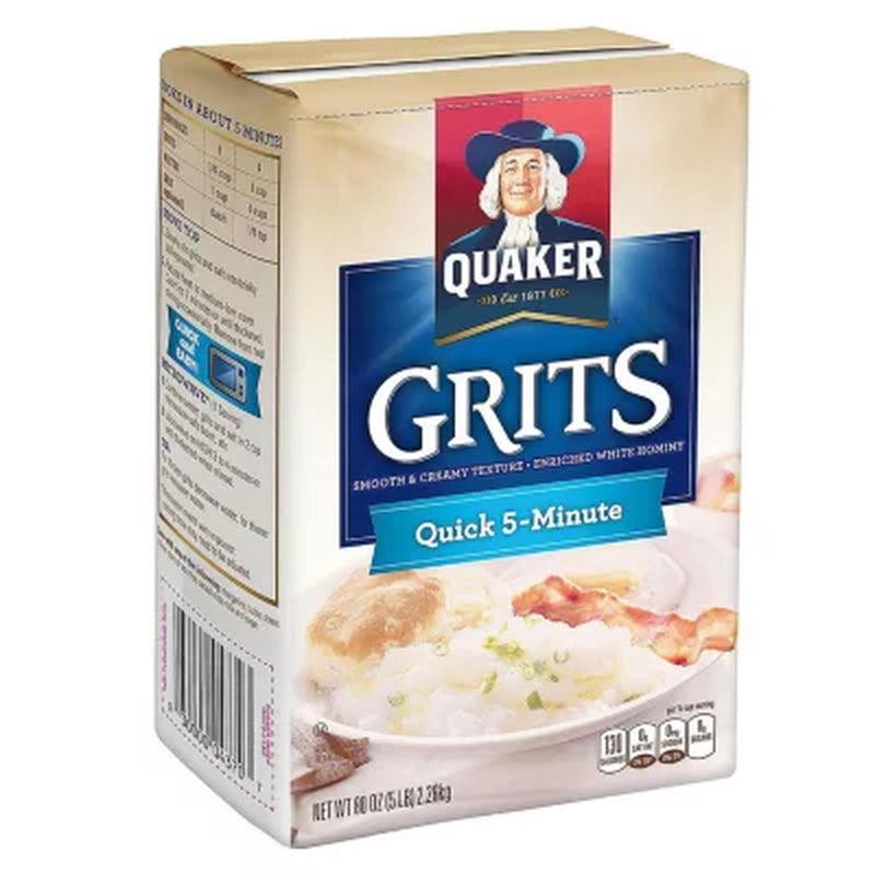 Quaker Quick 5-Minute Grits (5 Lb., 3 Pk.)