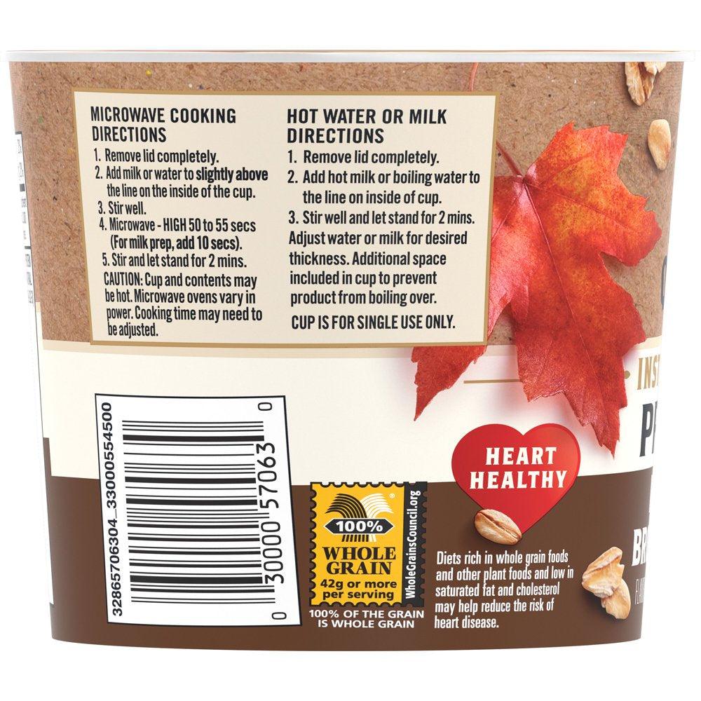 Quaker Select Starts Protein Instant Oatmeal Maple & Brown Sugar Flavor 2.11 Oz