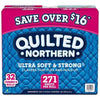 Quilted Northern Ultra Soft and Strong Toilet Paper (271 Sheets/Roll, 32 Rolls)