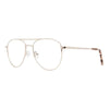 Rachel Zoe Eliza Eyewear, Gold Pink