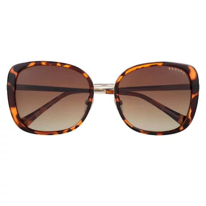 Radley London Elianne 102P Sunglasses, Tortoise & Gold