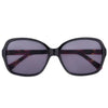 Radley London Modified Rectangle Sunglasses, Black & Purple, Maylene 104P