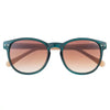 Radley London Una round Sunglasses, Dark Green, 107P