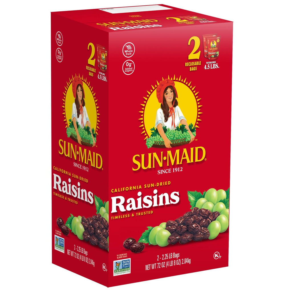 , Raisins, 2.25 Lbs, 2-Count