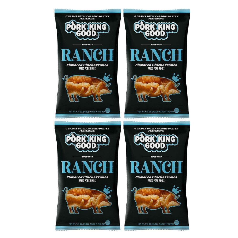 Ranch Pork Rinds - 4 Pack Keto Snacks