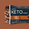 :Ratio KETO Friendly Soft Baked Bars, Chocolate Brownie, Keto Snacks, 6 Ct