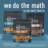 :Ratio Keto Friendly Toasted Almond Granola Cereal, 8 OZ Cereal Bag