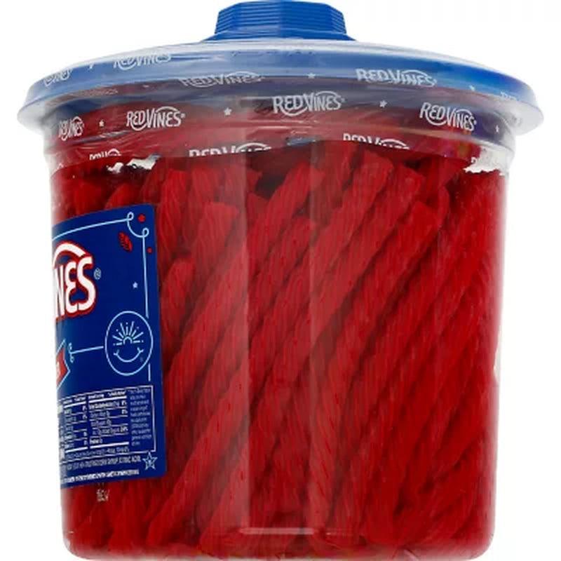 RED VINES Twists Original Red Licorice Bulk Candy Jar (5 Lbs.)