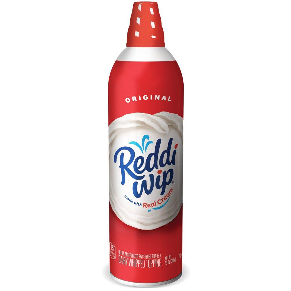 Reddi Wip Original Whipped Topping Made with Real Cream, 13 Oz Spray Can