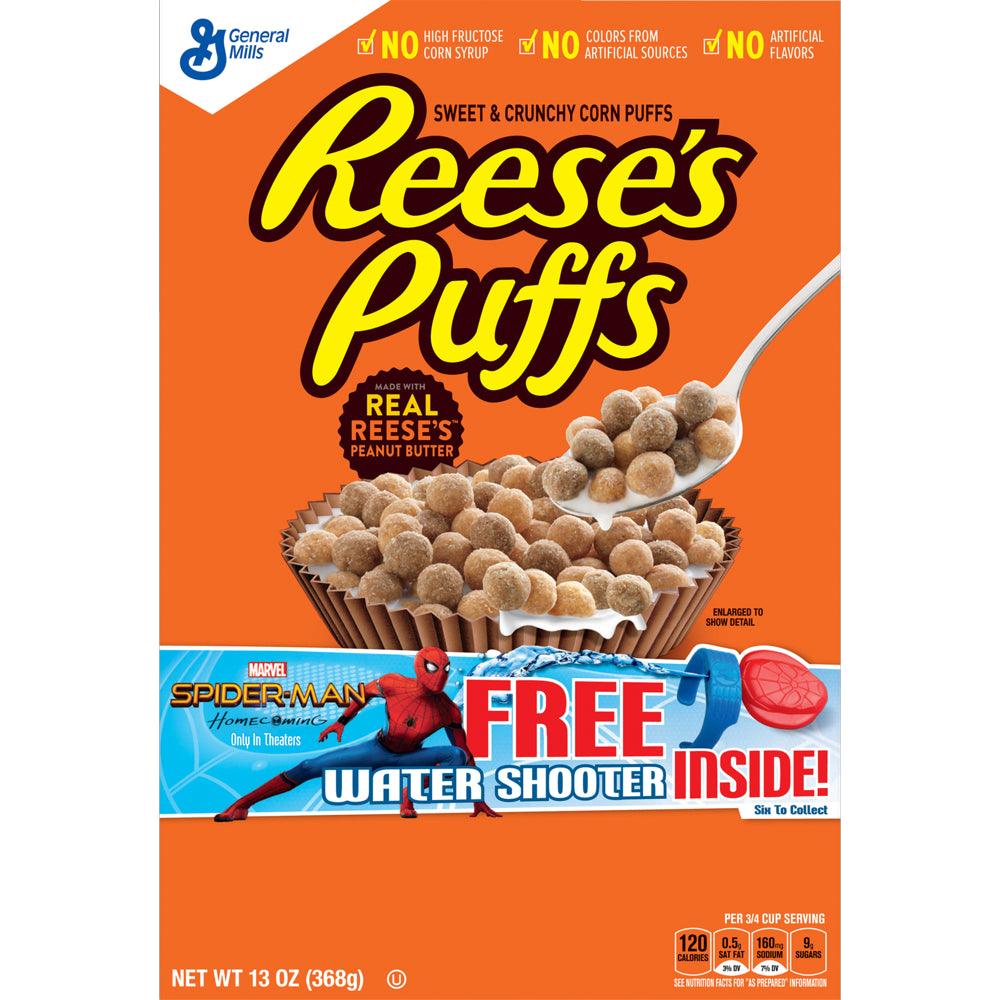 Reese'S Peanut Butter Puffs Breakfast Cereal, 13 Oz Box