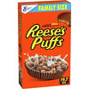 Reese'S Puffs, Chocolatey Peanut Butter Cereal, 19.7 OZ Family Size Box