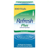 Refresh plus Lubricant Eye Drops, Single-Use Vials (100 Ct.)