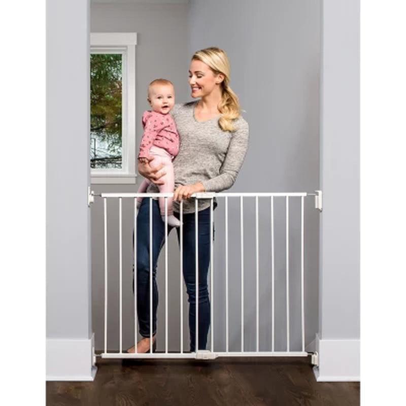 Regalo Top of Stair Baby Gate, White (28.75" Tall)