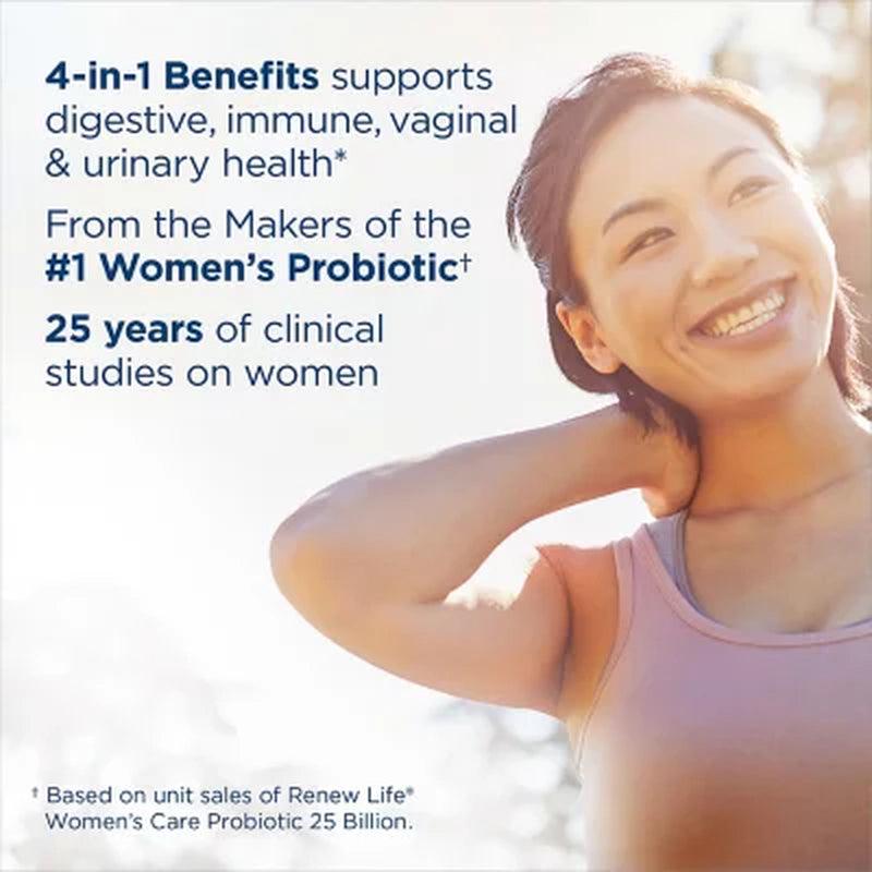 Renew Life Ultimate Flora Probiotic Women'S Daily Care, 25 Billion (90 Vegetable Capsules)