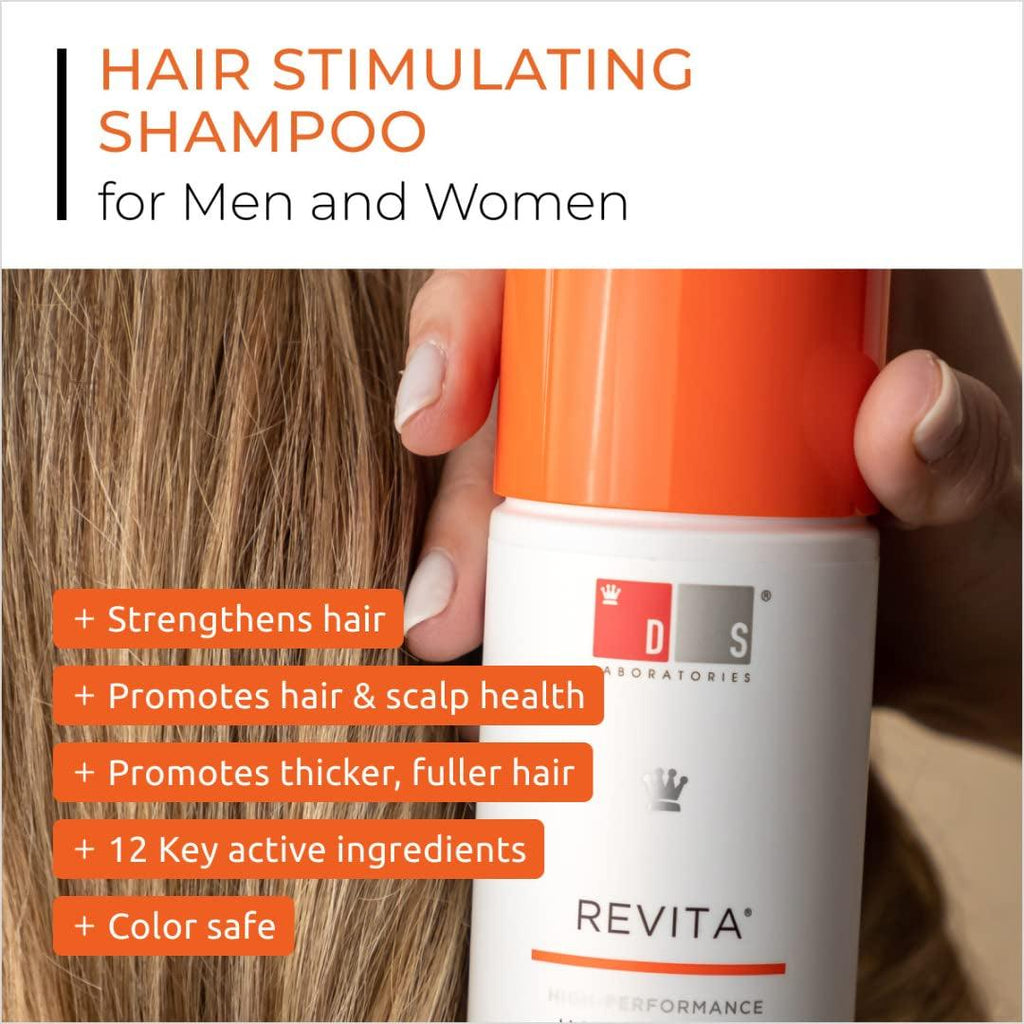 Revita Shampoo for Thinning Hair by  - Volumizing, Thickening Shampoo for Men and Women, Supports Hair Growth, Hair Strengthening, Sulfate Free, 7 Fl Oz (205Ml) - Packaging May Vary