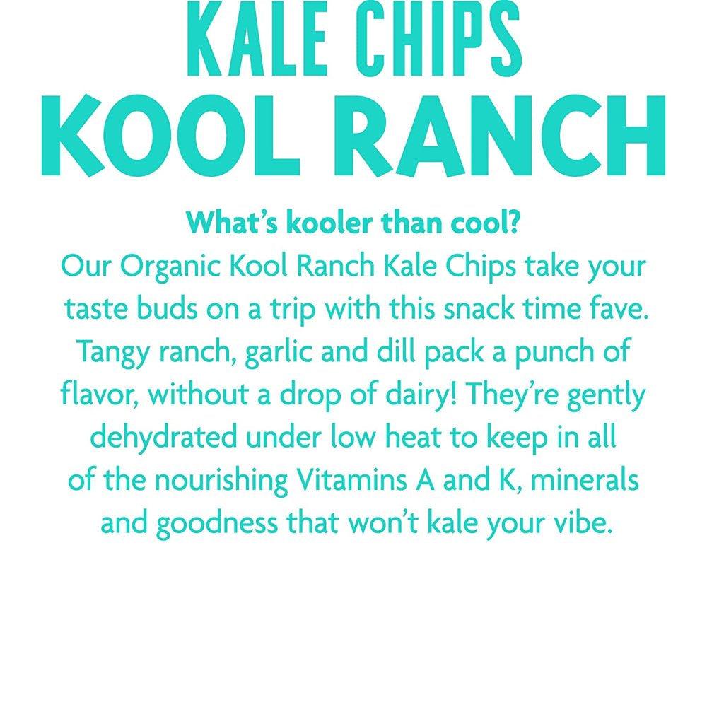 Rhythm Kale Chips Kool Ranch, 2 Oz Pouch