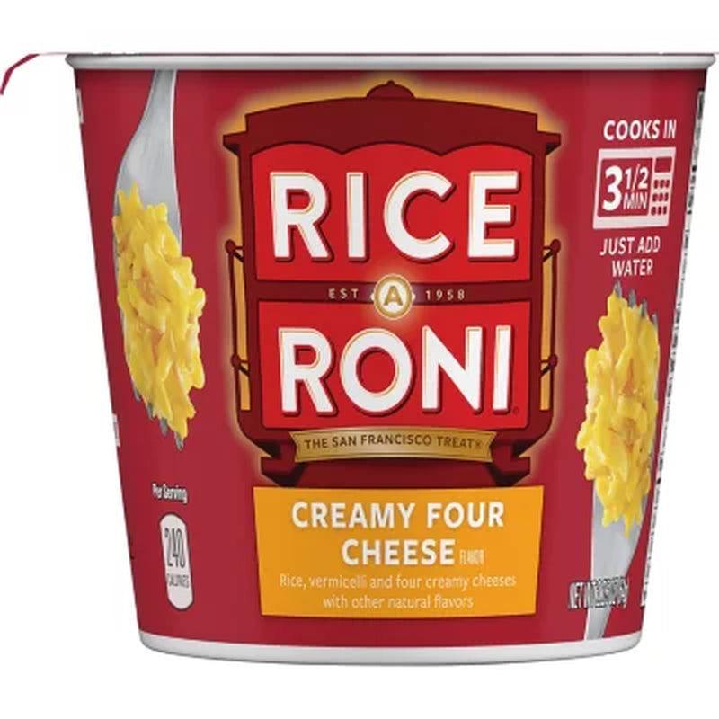 Rice-A-Roni Creamy Four Cheese Individual Cups (12 Ct.)