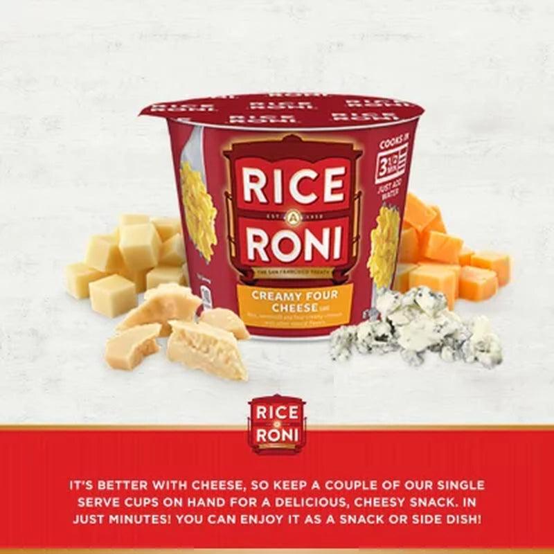 Rice-A-Roni Creamy Four Cheese Individual Cups (12 Ct.)