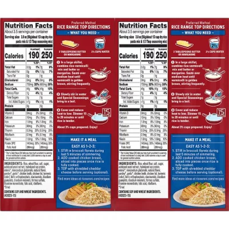 Rice-A-Roni Rice & Vermicelli Mix, Chicken (6.09 Oz., 6 Pk.)