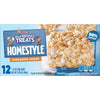 Rice Krispies Treats Homestyle Marshmallow Snack Bars, Kids Snacks, School Lunch, Cinnamon Sugar, 12 Ct, 13.96 Oz Box