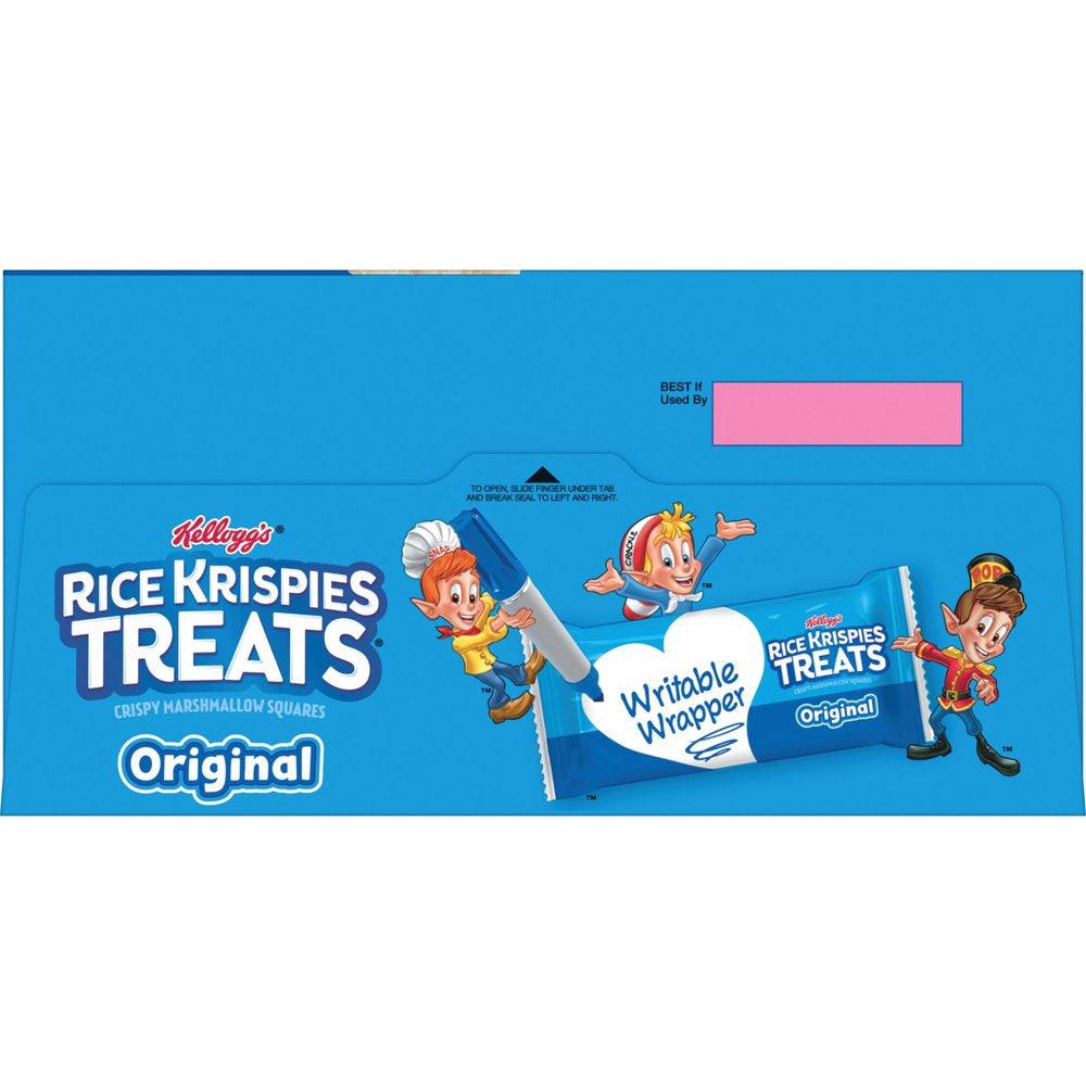 Rice Krispies Treats Original Chewy Crispy Marshmallow Squares, 12.4 Oz, 16 Count