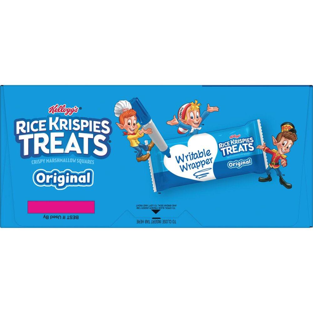 Rice Krispies Treats Original Chewy Crispy Marshmallow Squares, 31.2 Oz, 40 Count