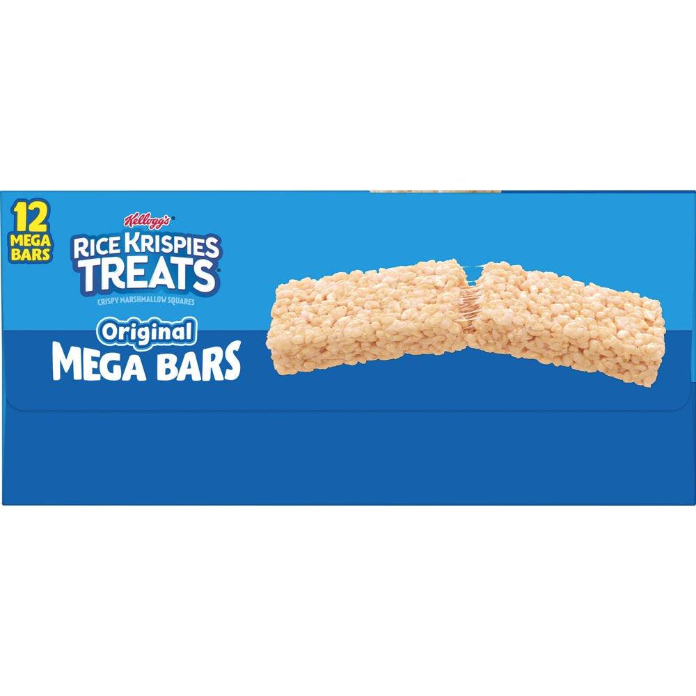 Rice Krispies Treats Original Chewy Large Marshmallow Snack Bars, 26.4 Oz, 12 Count