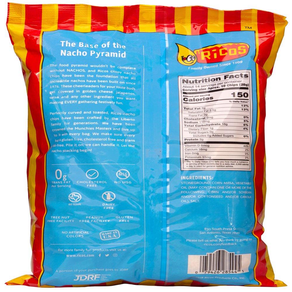 Ricos Original Nacho Chips, Party Size, 14Oz