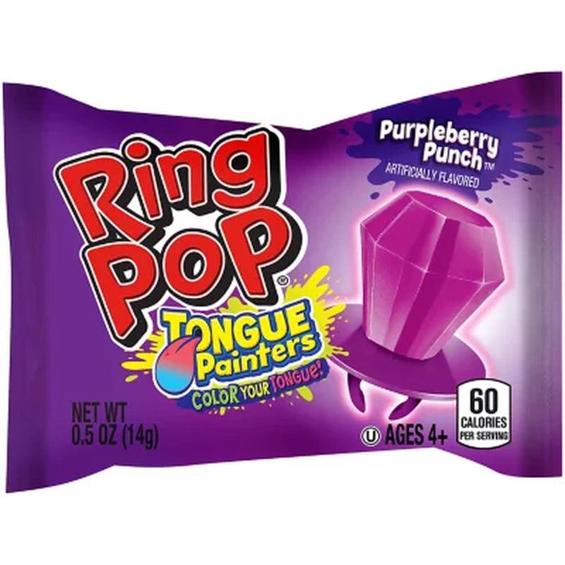 Ring Pop Assorted Flavors Lollipops Candy Tub Bulk Variety Pack (0.5 Oz., 44 Ct.)