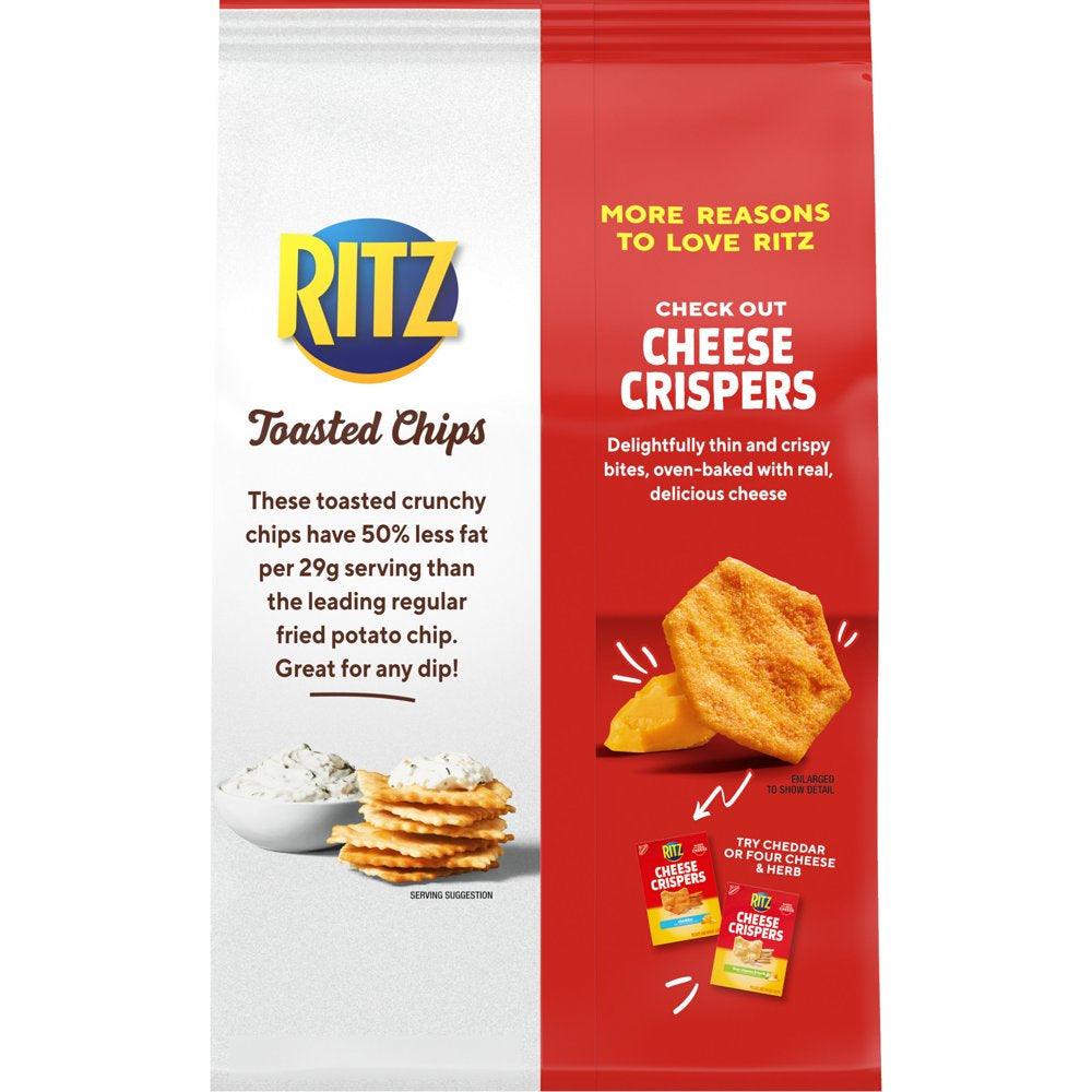 RITZ Original Toasted Chips, Family Size, 11.4 Oz Bag