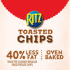 RITZ Toasted Chips Sour Cream and Onion Crackers, Family Size, 11.4 Oz