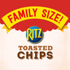 RITZ Toasted Chips Sour Cream and Onion Crackers, Family Size, 11.4 Oz