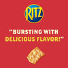 RITZ Toasted Chips Sour Cream and Onion Crackers, Family Size, 11.4 Oz