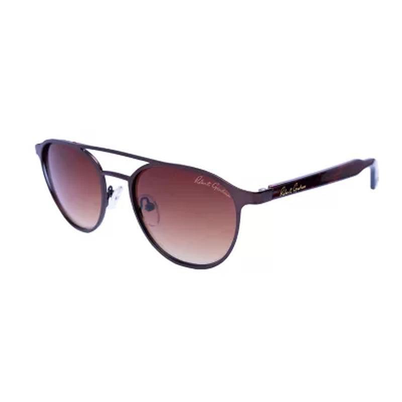 Robert Graham Modified round Sunglasses, 1018, Brown